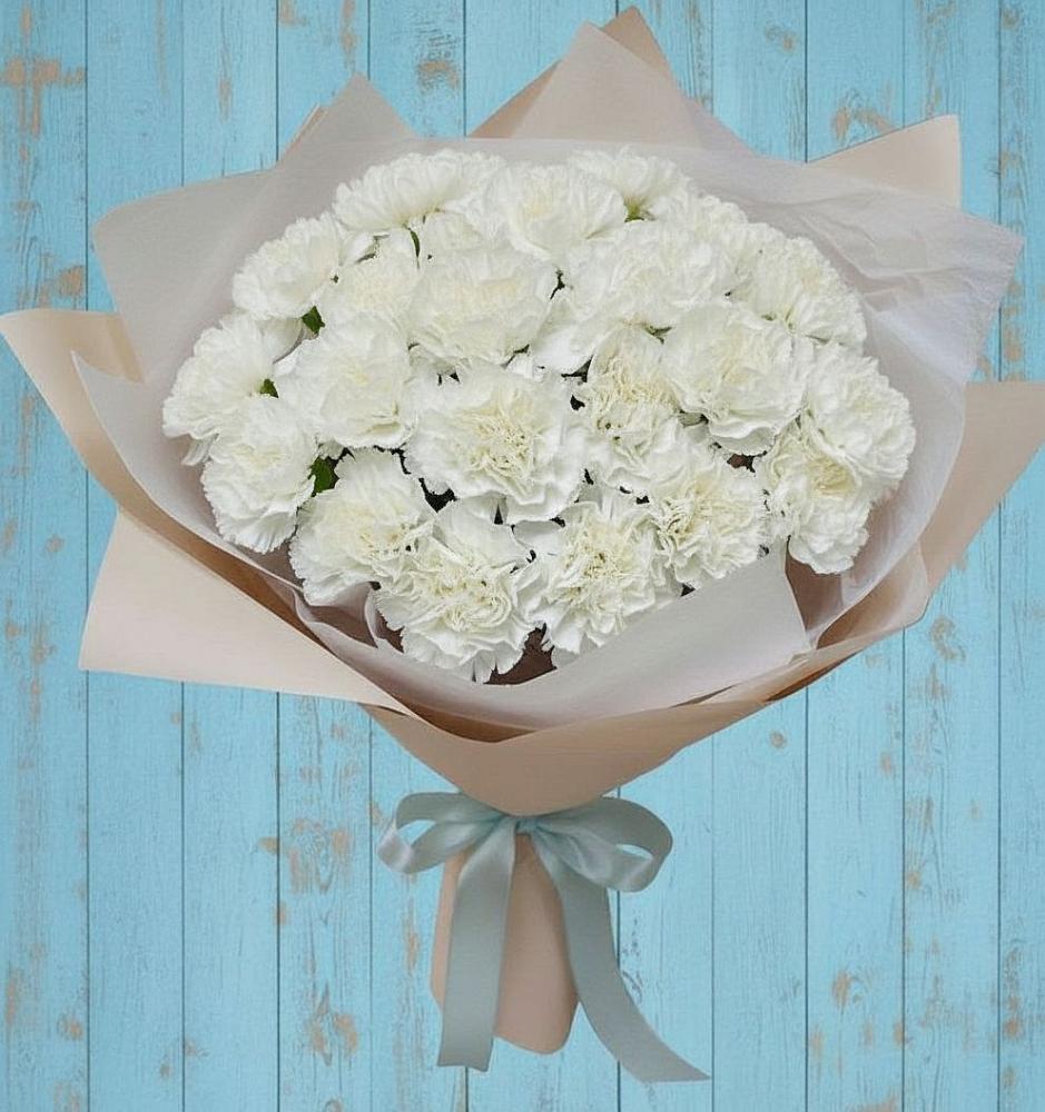 Букет цветов из: Гвоздики в Кривошеино