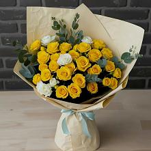 Букет цветов из:  Розы в Кривошеино