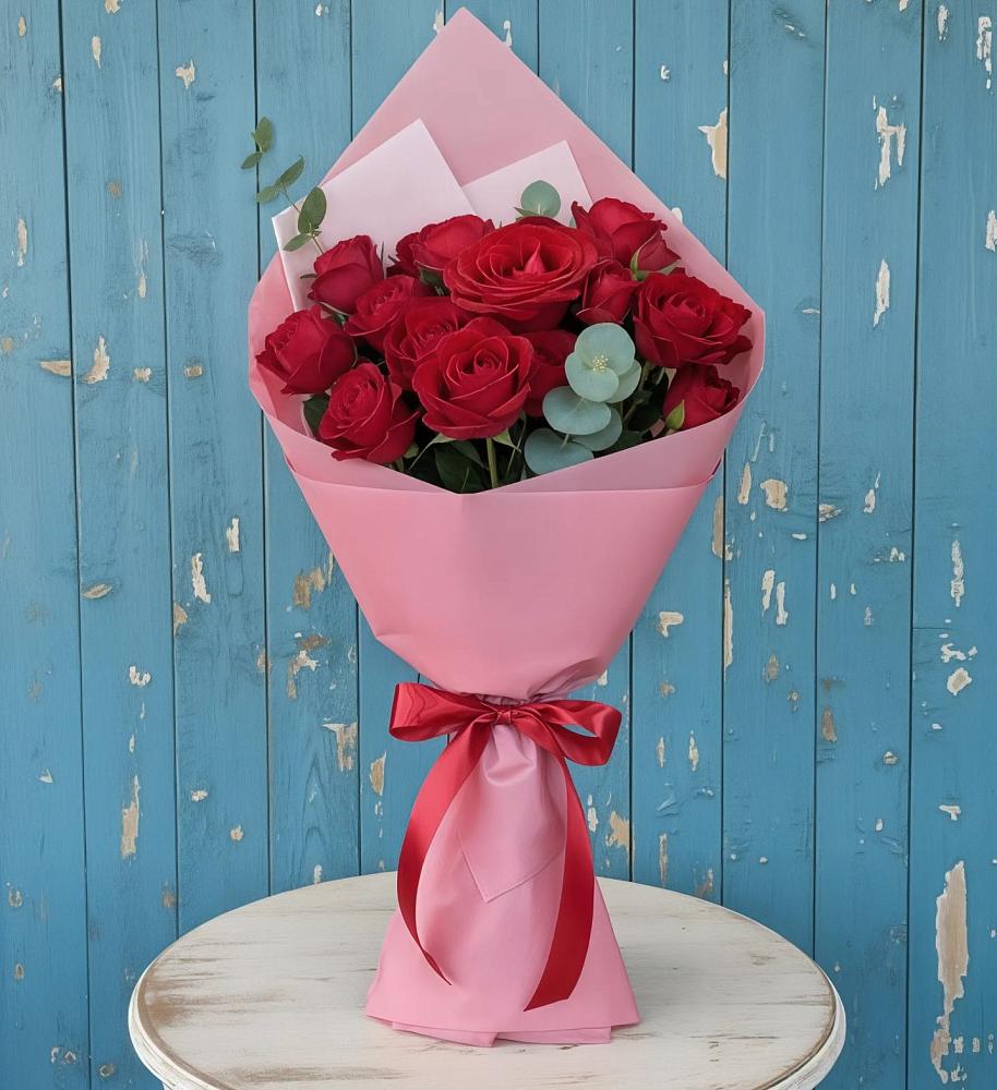 Букет цветов из: Розы в Кривошеино