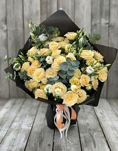 Букет цветов из:  Розы и Лизиантусы #REPLACE_PRED# Кривошеино