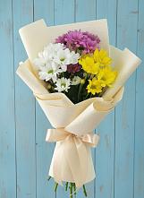 Букет цветов из:  Хризантемы #REPLACE_PRED# Кривошеино