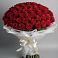Букет 101 Красная роза Блэк Мэджик в Кривошеино