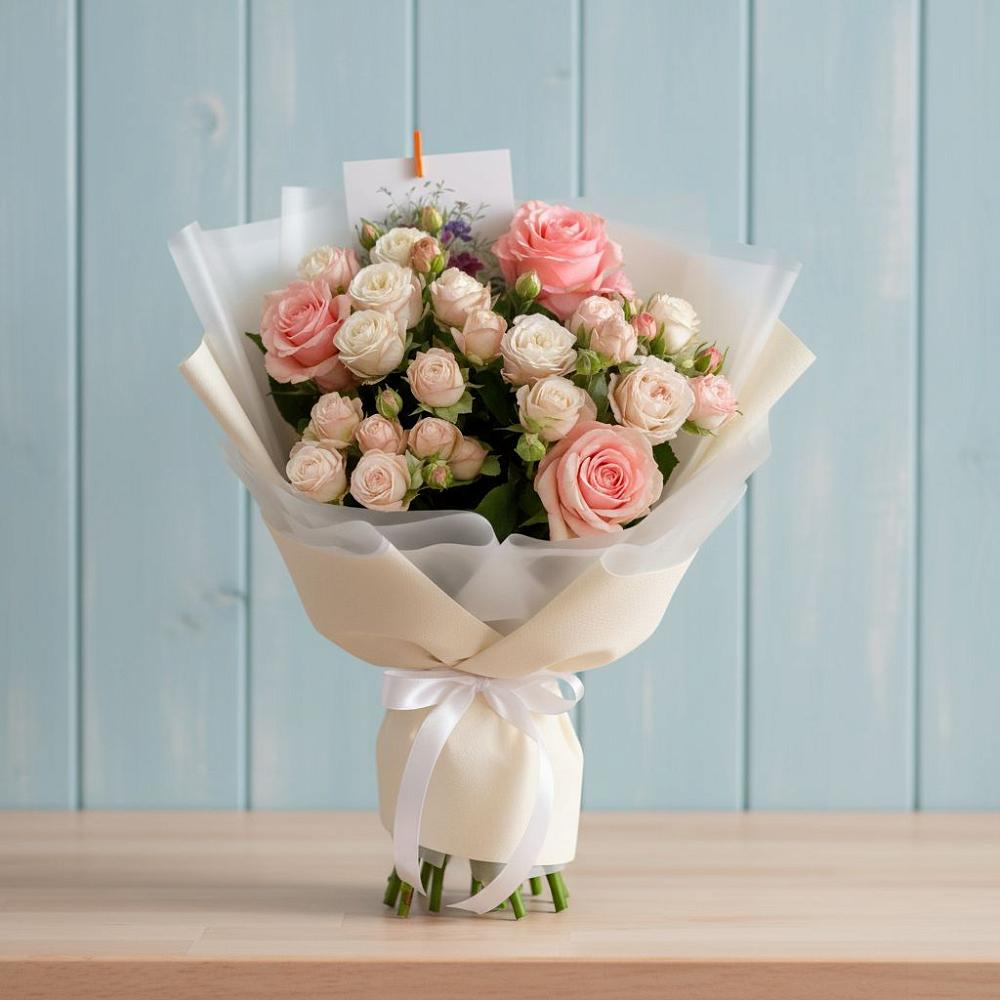 Букет цветов из: Розы в Кривошеино