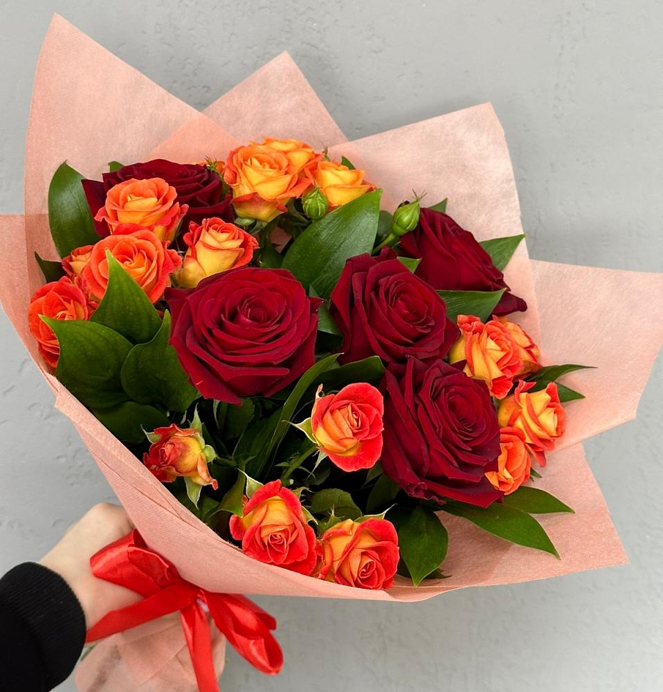 Букет Любовь и восторг в Кривошеино