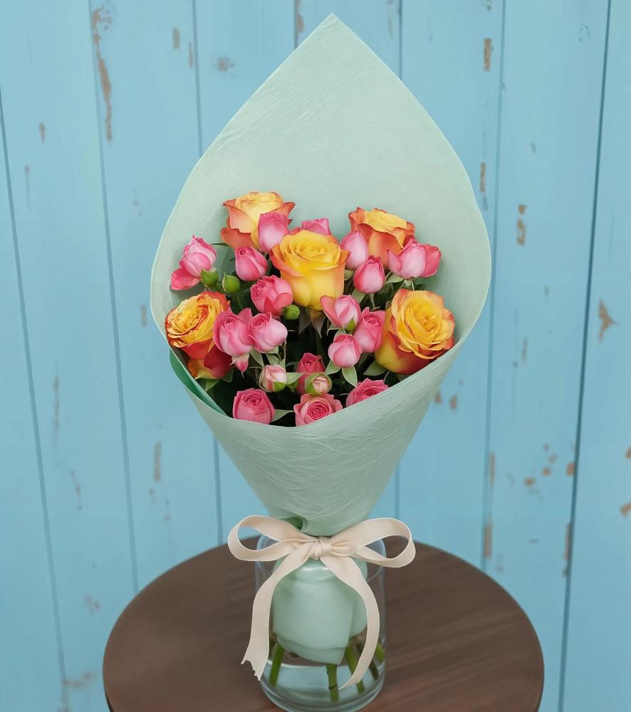 Букет цветов из: Розы в Кривошеино