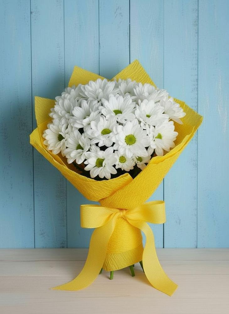 Букет цветов из: Хризантемы в Кривошеино