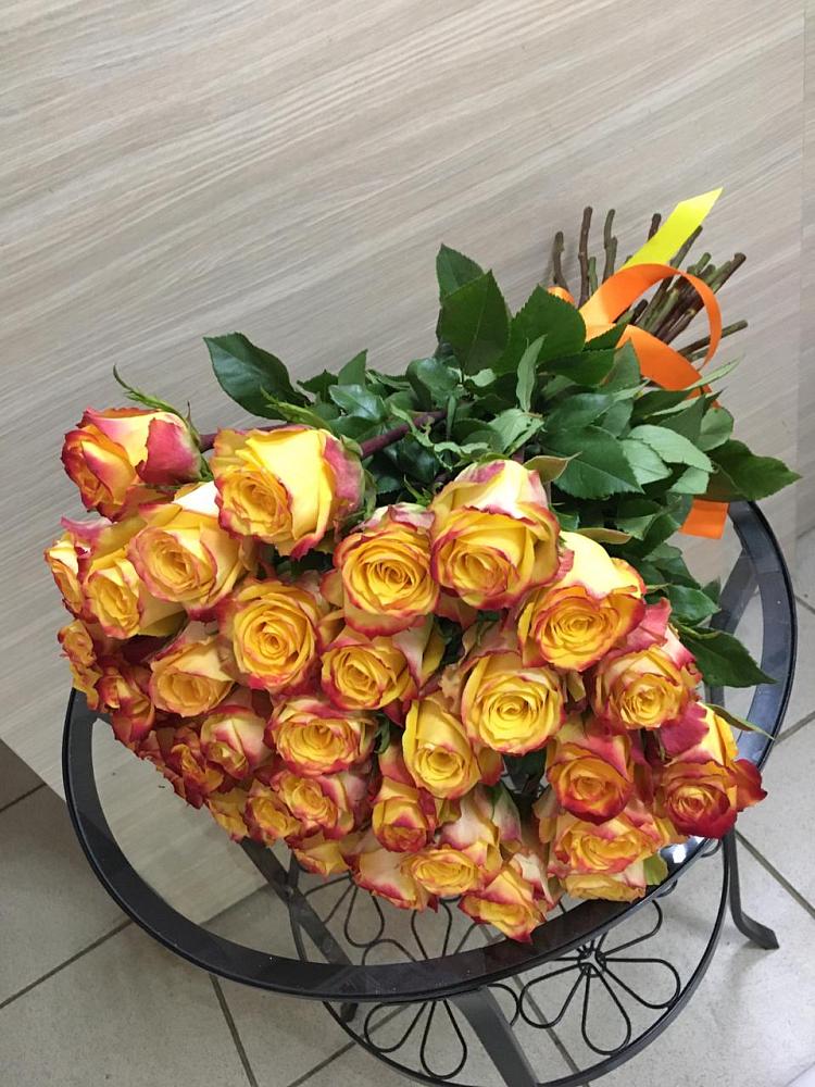 Букет Желтые розы в Кривошеино