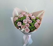 Букет цветов из:  Розы и Хризантемы #REPLACE_PRED# Кривошеино
