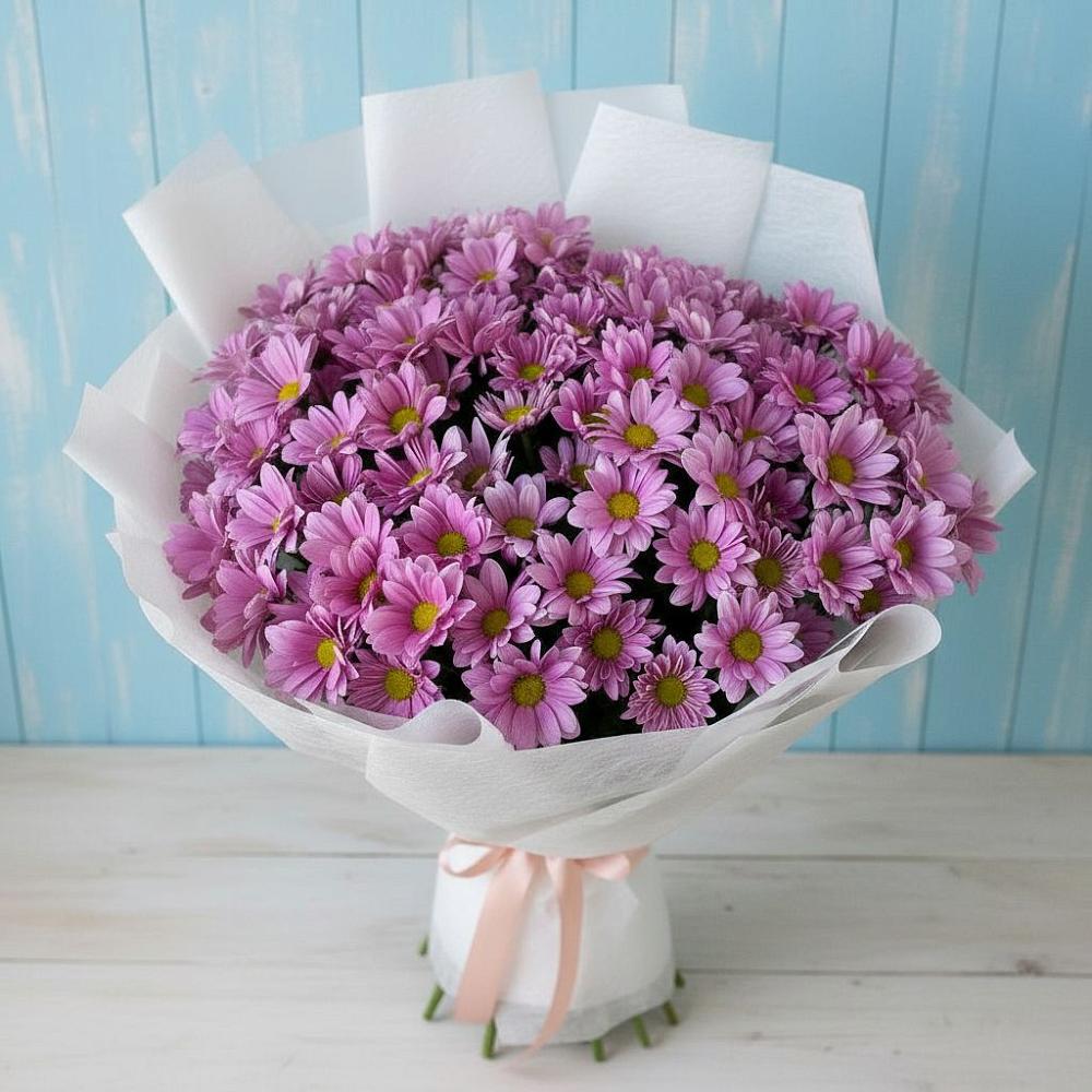 Букет цветов из: Хризантемы в Кривошеино