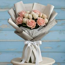 Букет цветов из:  Розы в Кривошеино