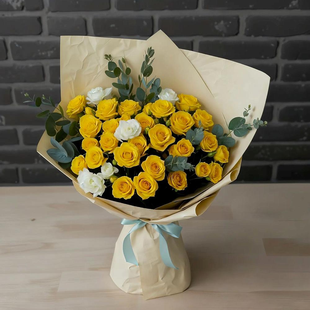 Букет цветов из: Розы в Кривошеино