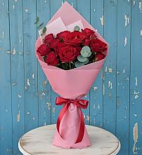 Букет цветов из:  Розы в Кривошеино