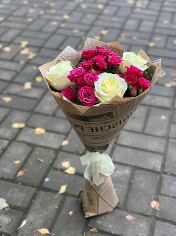Букет цветов из: Розы в Кривошеино