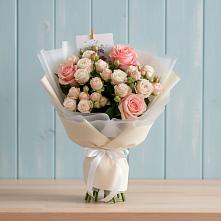 Букет цветов из:  Розы в Кривошеино