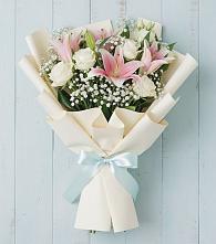 Букет цветов из:  Лилии в Кривошеино