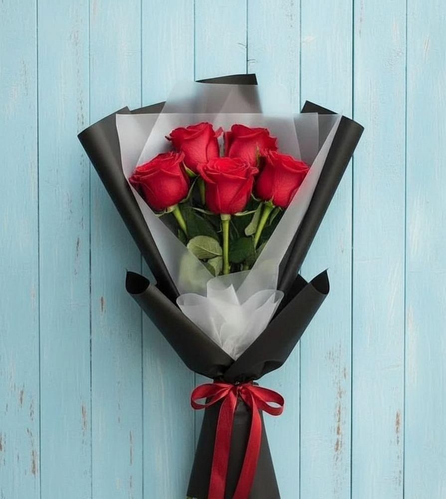 Букет цветов из: Розы в Кривошеино