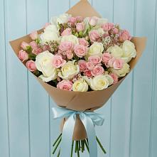Букет цветов из:  Розы в Кривошеино