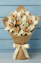 Букет цветов из:  Орхидеи и Розы в Кривошеино